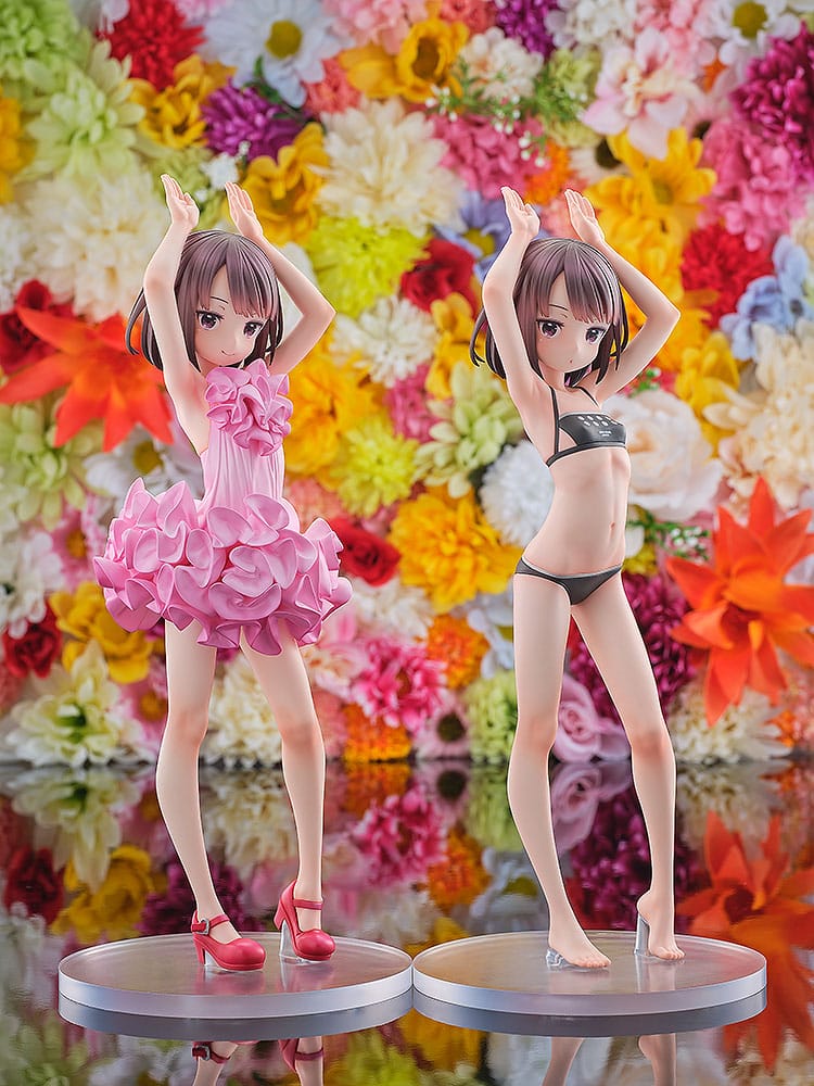 Sword Art Online Alternative: Gun Gale Online Statues 2-Pack 1/7 Llenn: Light Novel Dress & Swimsuit Ver. 23 cm