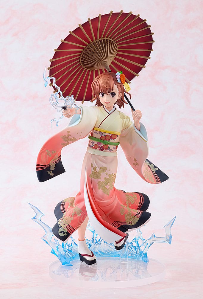 A Certain Scientific Railgun T Statue 1/7 Mikoto Misaka Furisode Kimono Ver. 28 cm