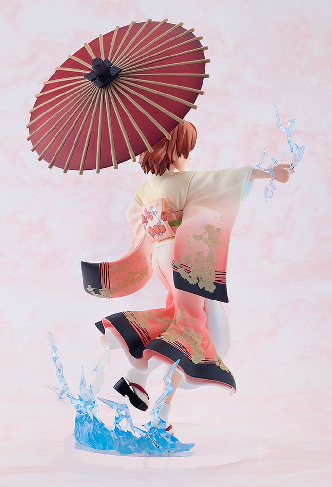 A Certain Scientific Railgun T Statue 1/7 Mikoto Misaka Furisode Kimono Ver. 28 cm