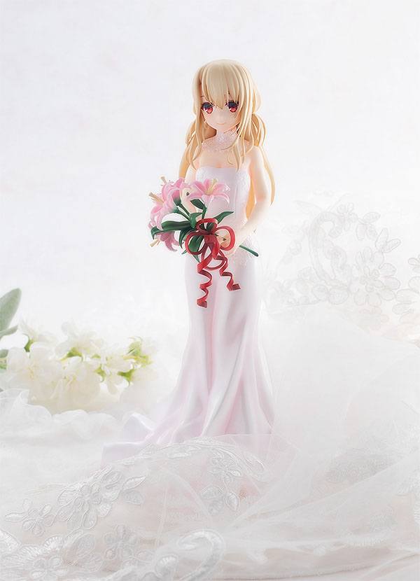 Fate/kaleid liner Prisma Illya PVC Statue 1/7 Illyasviel von Einzbern: Wedding Dress Ver. 21 cm