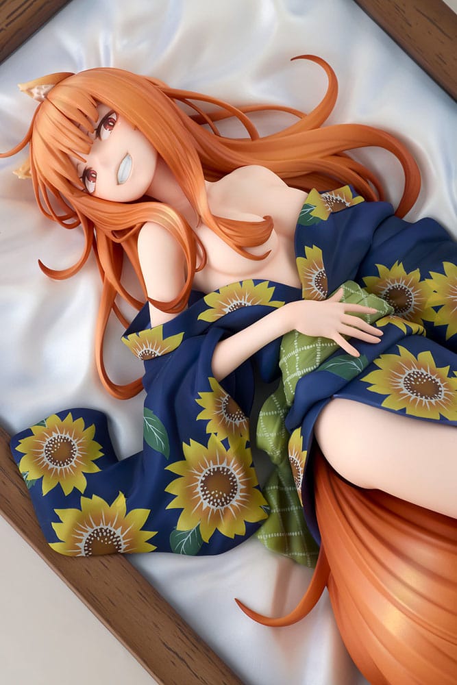 Spice and Wolf: Merchant Meets the Wise Wolf PVC Statue 1/7 Holo: Yukata Beauty Ver. 14 cm