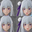 Re:Zero Starting Life in Another World Plastic Model Kit Emilia DX Ver. 16 cm