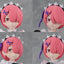 Re:ZERO -Starting Life in Another World- Kadokawa Plastic Model Series Plastic Model Kit Ram DX Ver. 16 cm