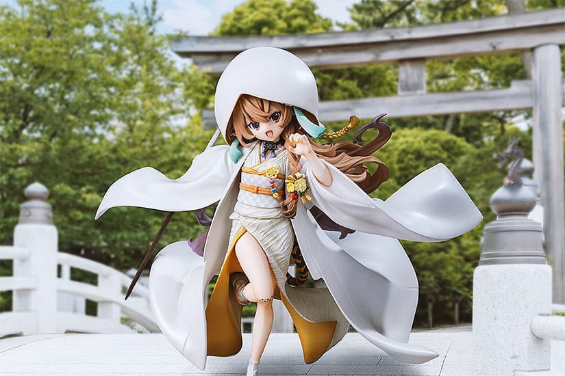 Toradora! PVC Statue Taiga Aisaka: White Kimono Ver. 22 cm