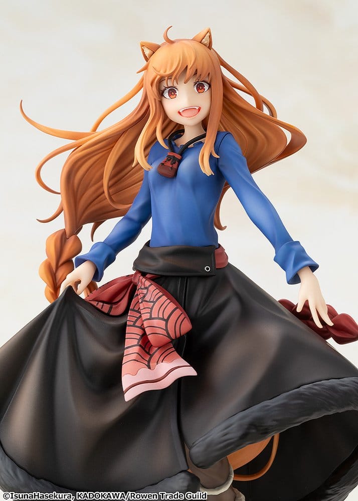Spice and Wolf: Merchant Meets the Wise Wolf KDcolle PVC Figure Holo illustration by Jyuu Ayakura 17 cm