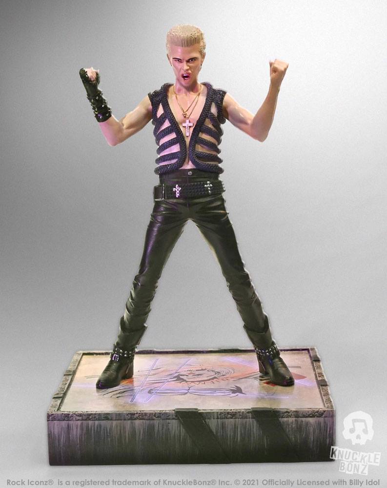 Billy Idol Rock Iconz Statue 1/9 Billy Idol II Limited Edition 22 cm