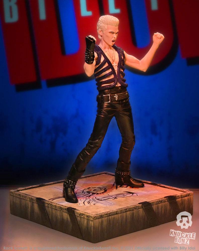 Billy Idol Rock Iconz Statue 1/9 Billy Idol II Limited Edition 22 cm