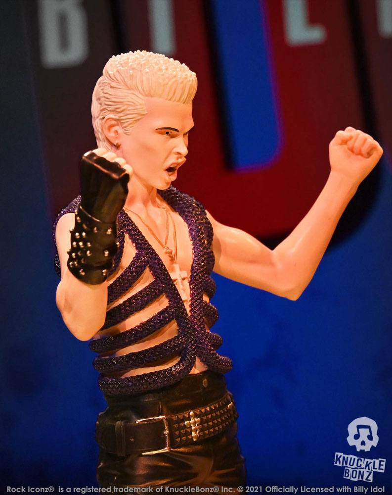 Billy Idol Rock Iconz Statue 1/9 Billy Idol II Limited Edition 22 cm