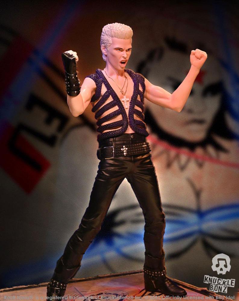 Billy Idol Rock Iconz Statue 1/9 Billy Idol II Limited Edition 22 cm