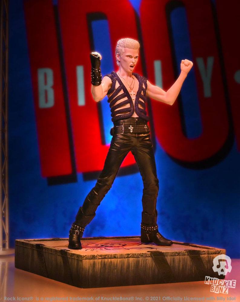 Billy Idol Rock Iconz Statue 1/9 Billy Idol II Limited Edition 22 cm