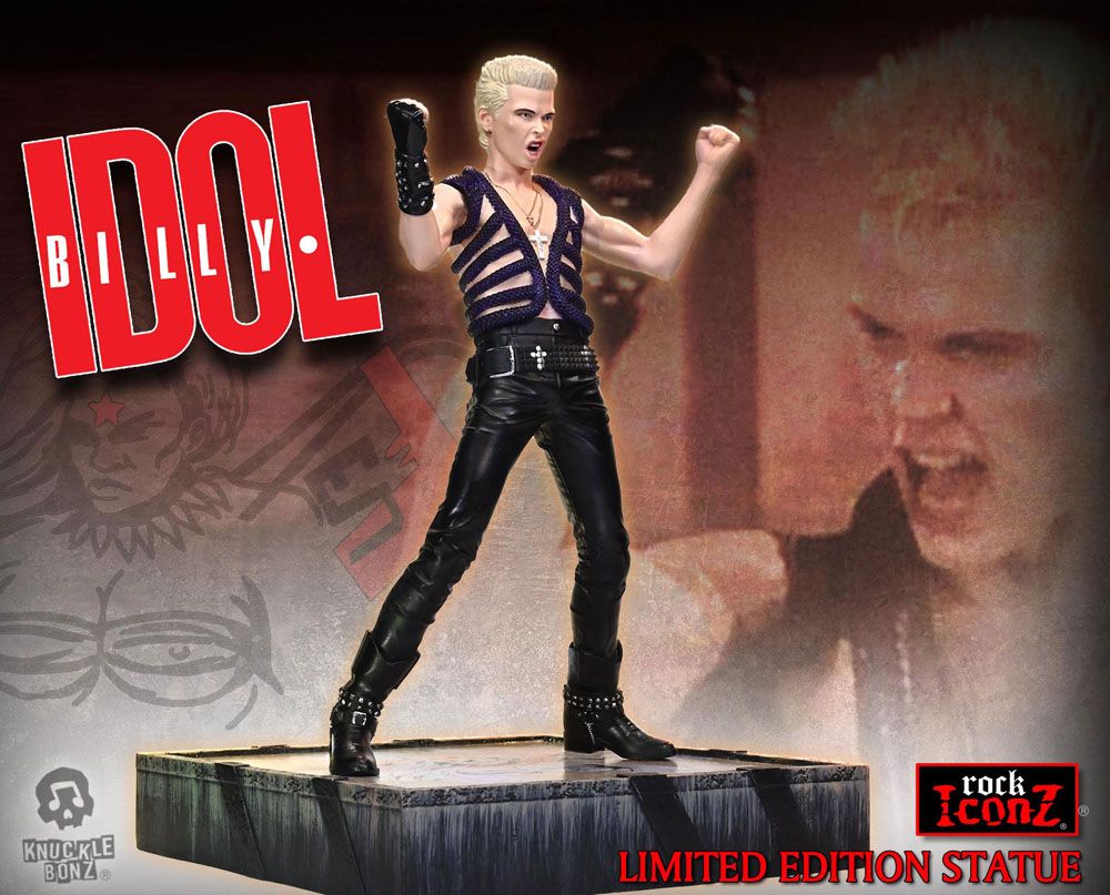 Billy Idol Rock Iconz Statue 1/9 Billy Idol II Limited Edition 22 cm