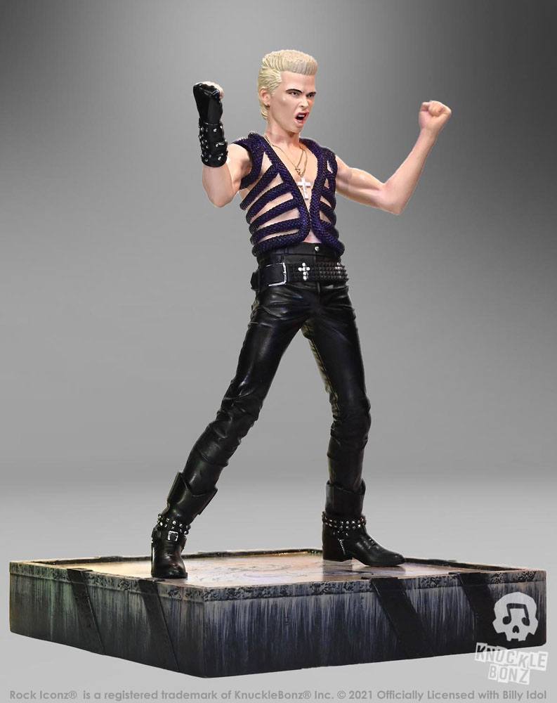 Billy Idol Rock Iconz Statue 1/9 Billy Idol II Limited Edition 22 cm