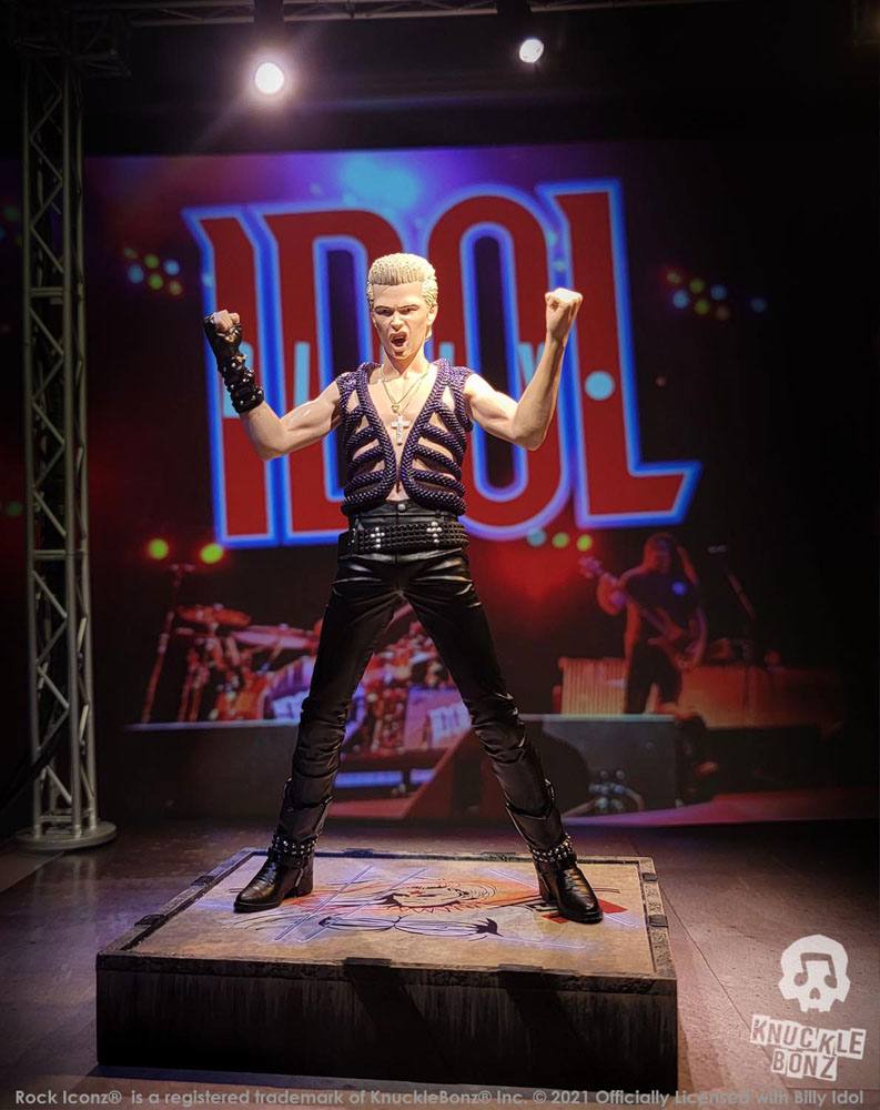 Billy Idol Rock Iconz Statue 1/9 Billy Idol II Limited Edition 22 cm