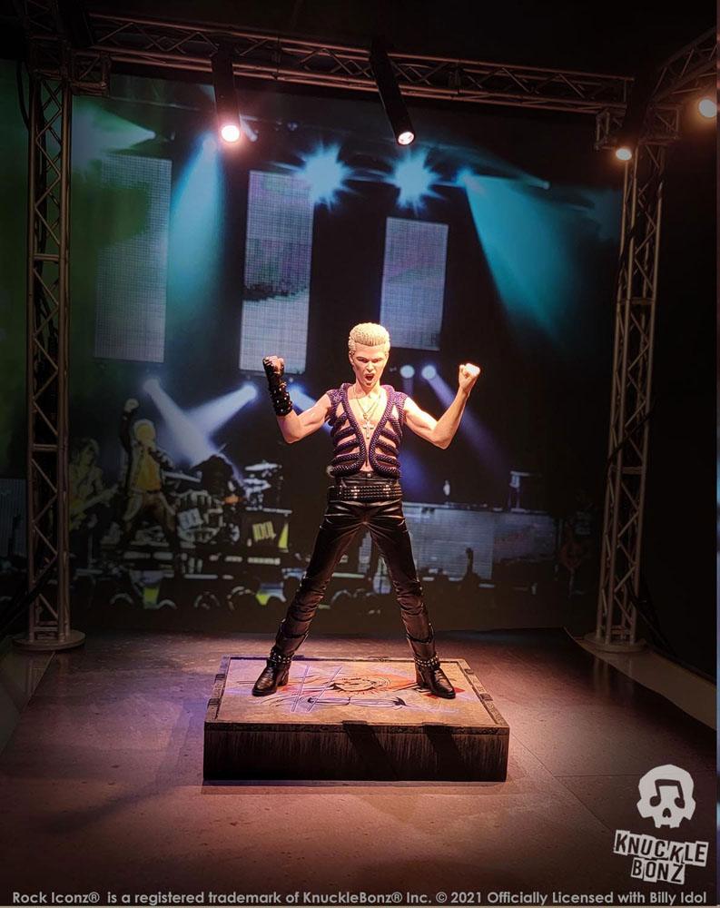 Billy Idol Rock Iconz Statue 1/9 Billy Idol II Limited Edition 22 cm