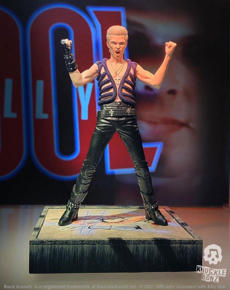 Billy Idol Rock Iconz Statue 1/9 Billy Idol II Limited Edition 22 cm