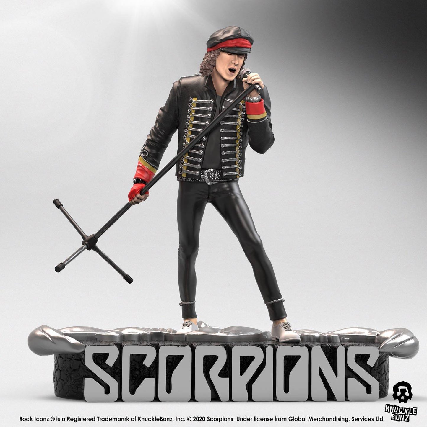 Scorpions Rock Iconz Statue Klaus Meine Limited Edition 22 cm