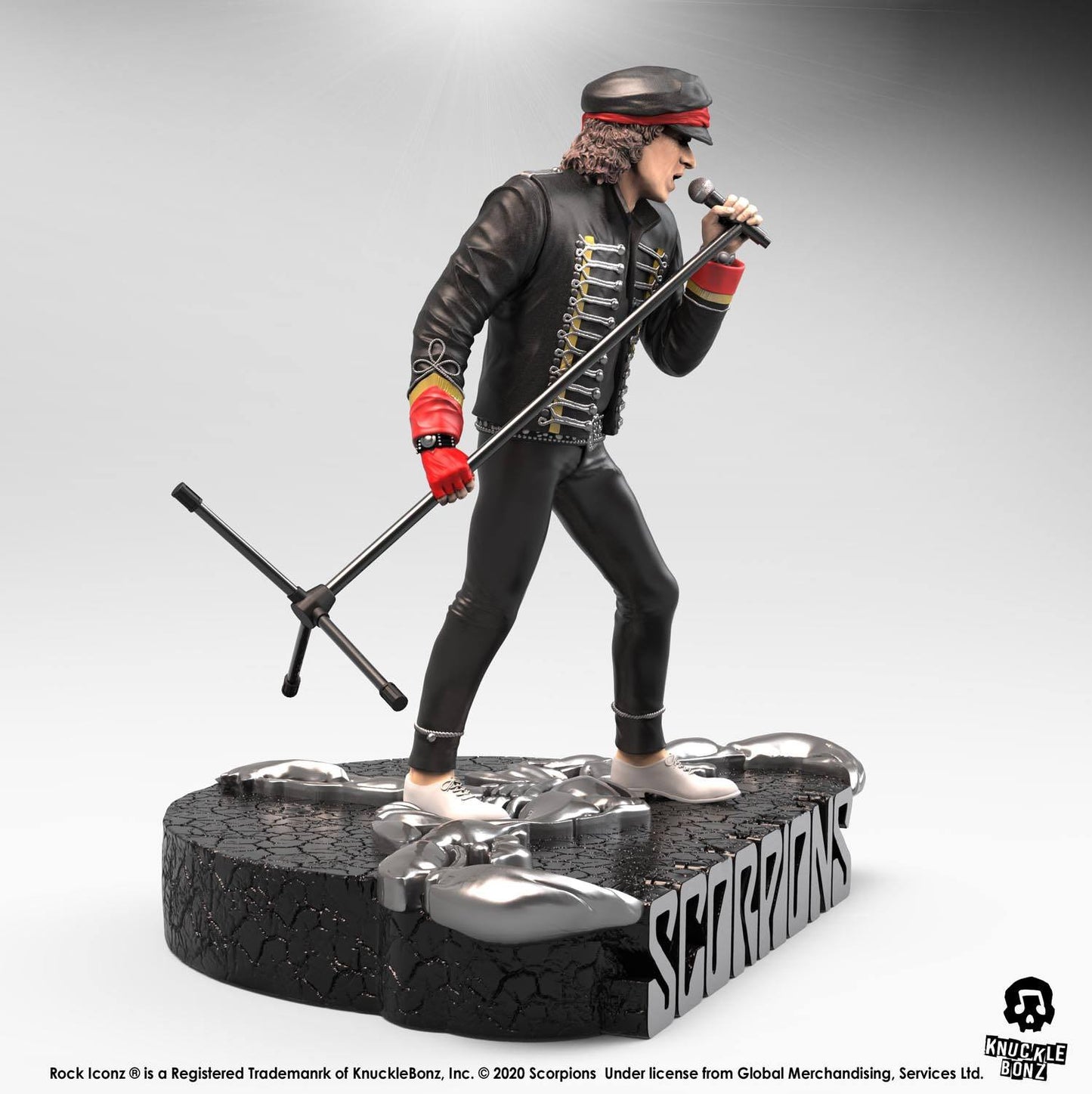 Scorpions Rock Iconz Statue Klaus Meine Limited Edition 22 cm