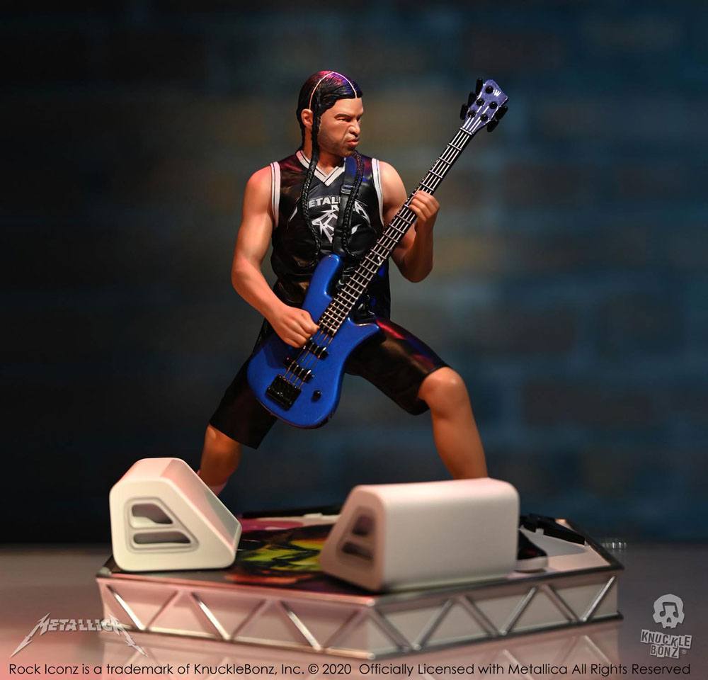 Metallica Rock Iconz Statue Robert Trujillo Limited Edition 22 cm