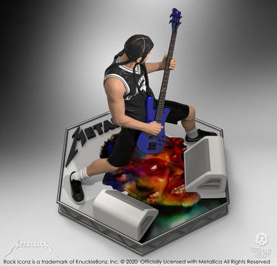 Metallica Rock Iconz Statue Robert Trujillo Limited Edition 22 cm