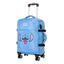 Lilo & Stitch 4-Wheel Cabin Suitcase Stitch Face Blue 55 cm