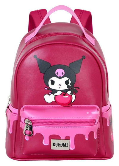 Sanrio Small Heady Backpack Kuromi Cherry