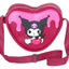 Sanrio Casual Heart Shoulder Bag Kuromi Cherry