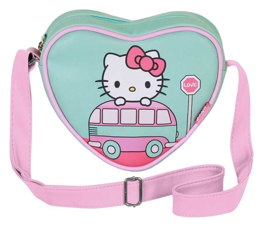 Sanrio Casual Heart Shoulder Bag Hello Kitty Van
