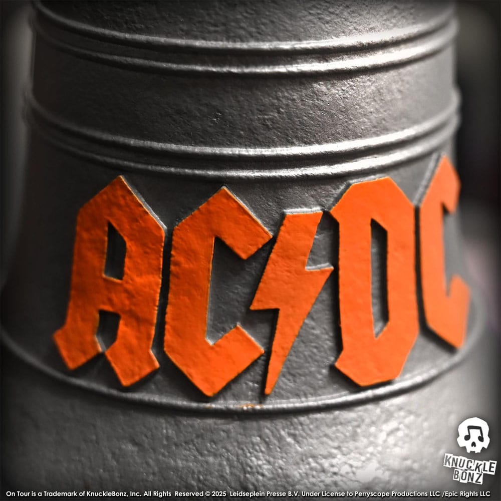 AC/DC Rock Ikonz On Tour Statue PWR UP Tour Hells Bell - Damaged packaging