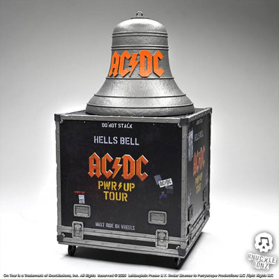 AC/DC Rock Ikonz On Tour Statue PWR UP Tour Hells Bell - Damaged packaging