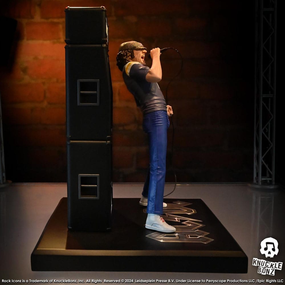 AC/DC Rock Iconz Statue Brian Johnson 23 cm - Damaged packaging
