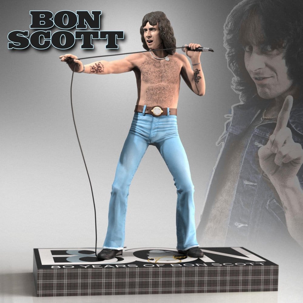 AC/DC Rock Iconz Figure Bon Scott III 22 cm