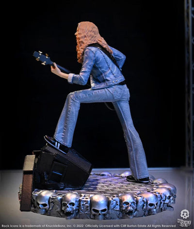 Cliff Burton Rock Iconz Statue Cliff 'Em All 22 cm - Damaged packaging