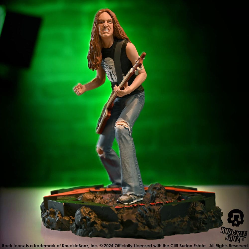 Metallica Rock Iconz Statue Cliff Burton II 22 cm