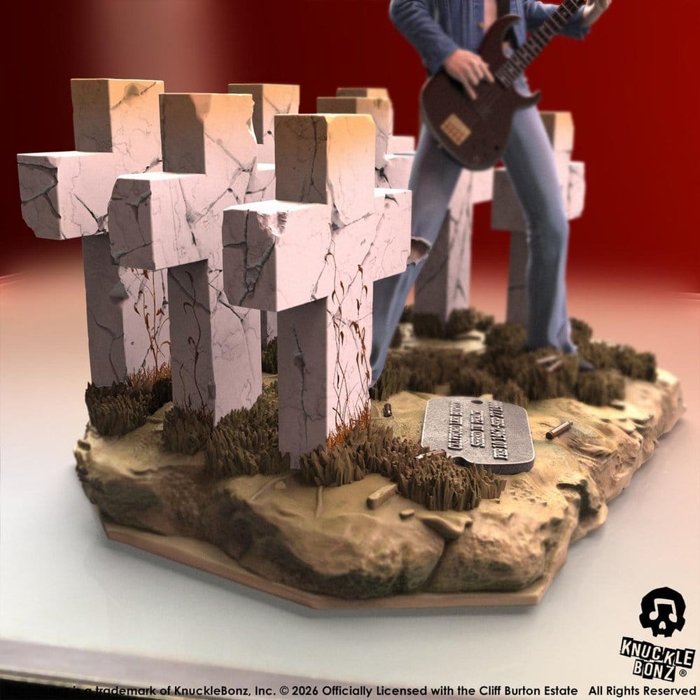Metallica Rock Iconz Figure Cliff Burton III 21 cm