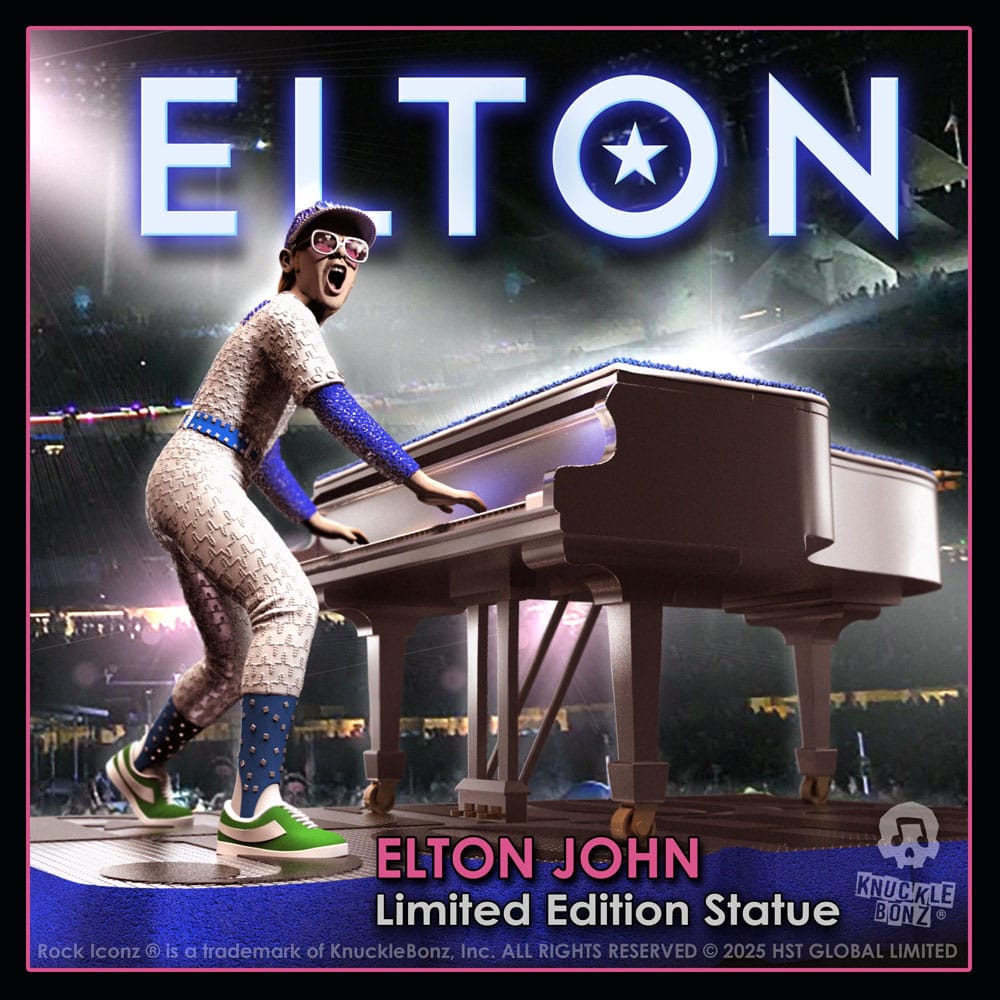 Elton John Iconz Statue 19 cm