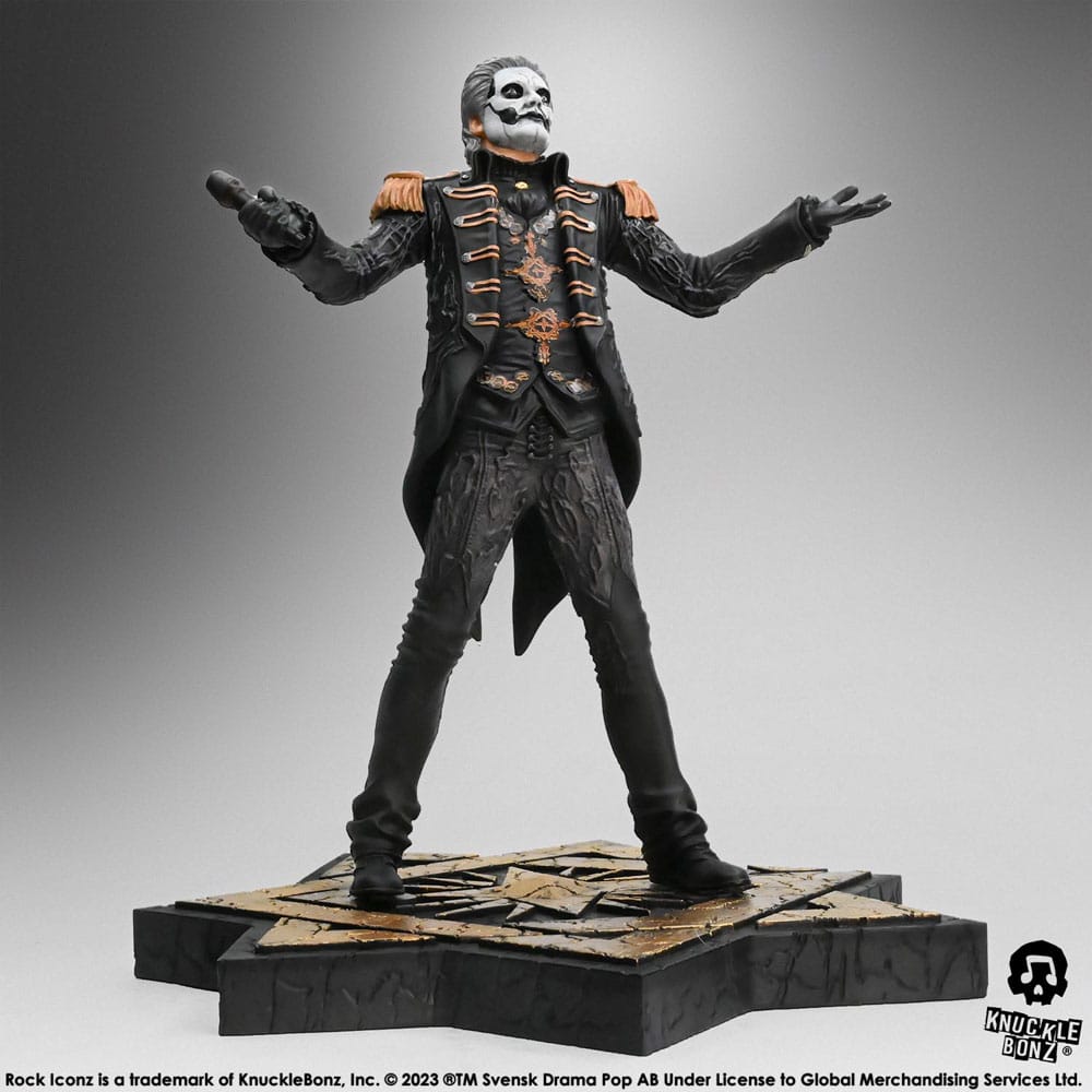 Ghost Rock Iconz Statue 1/9 Papa Emeritus IV (Military Jacket) 22 cm