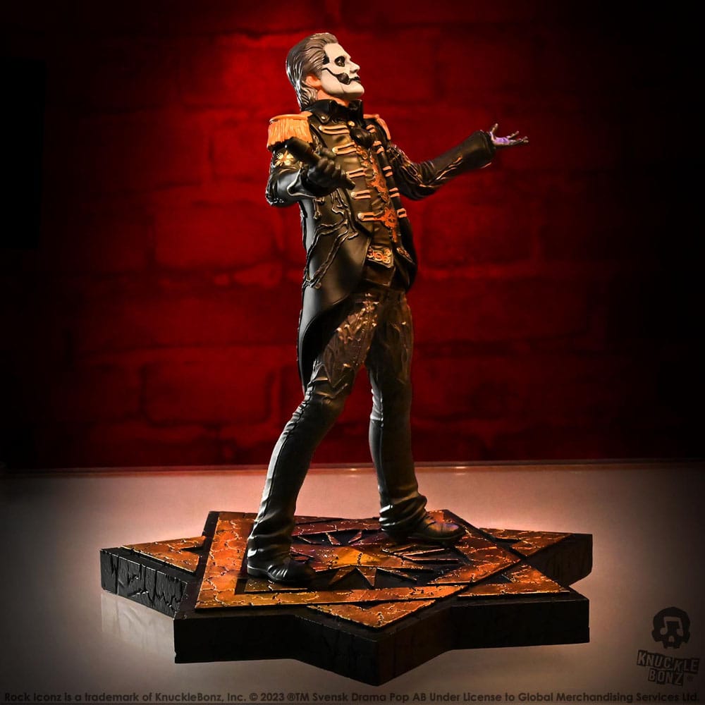 Ghost Rock Iconz Statue 1/9 Papa Emeritus IV (Military Jacket) 22 cm