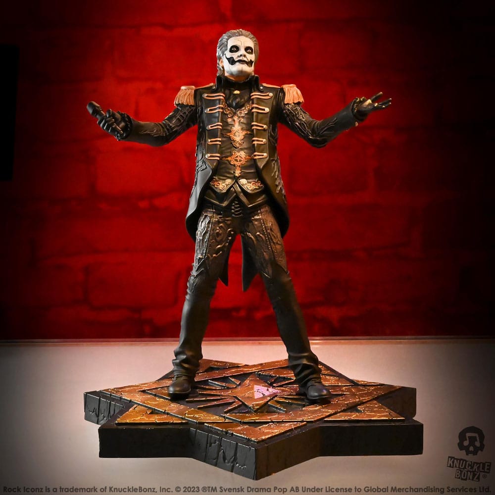 Ghost Rock Iconz Statue 1/9 Papa Emeritus IV (Military Jacket) 22 cm