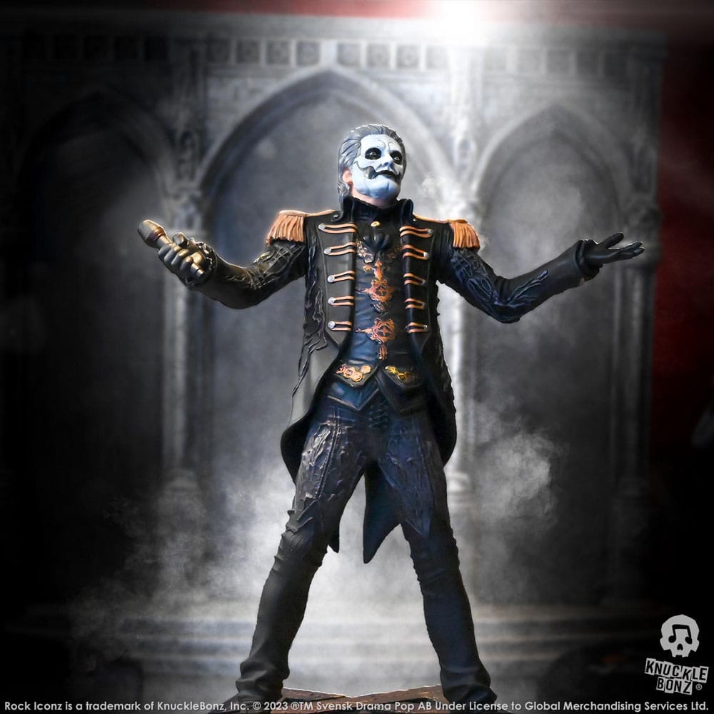 Ghost Rock Iconz Statue 1/9 Papa Emeritus IV (Military Jacket) 22 cm - Damaged packaging