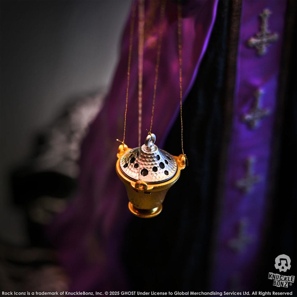 Ghost Rock Iconz Statue Papa V Perpetua Purple Robes 22 cm - Damaged packaging