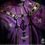 Ghost Rock Iconz Statue Papa V Perpetua Purple Robes 22 cm - Damaged packaging