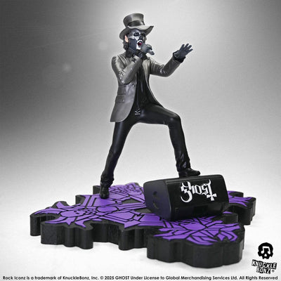 Ghost Rock Iconz Statue Pope V Perpetua Top Hat 22 cm