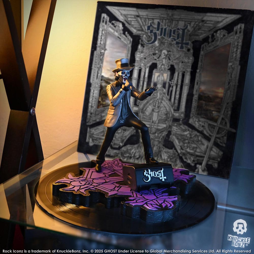 Ghost Rock Iconz Statue Papa V Perpetua Top Hat 22 cm - Damaged packaging