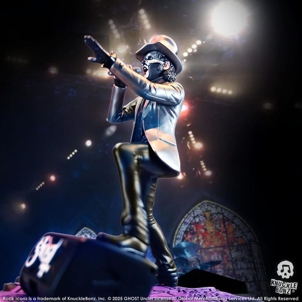 Ghost Rock Iconz Statue Papa V Perpetua Top Hat 22 cm - Damaged packaging