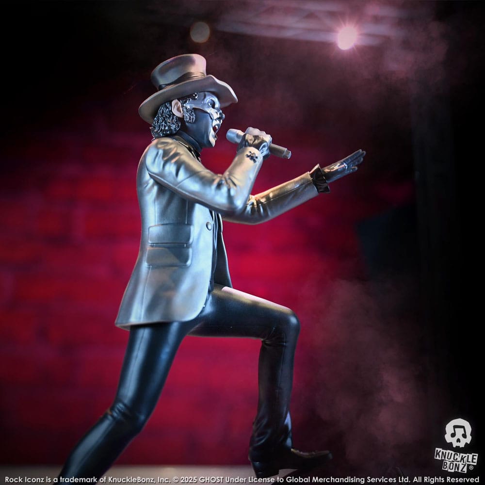 Ghost Rock Iconz Statue Papa V Perpetua Top Hat 22 cm - Damaged packaging
