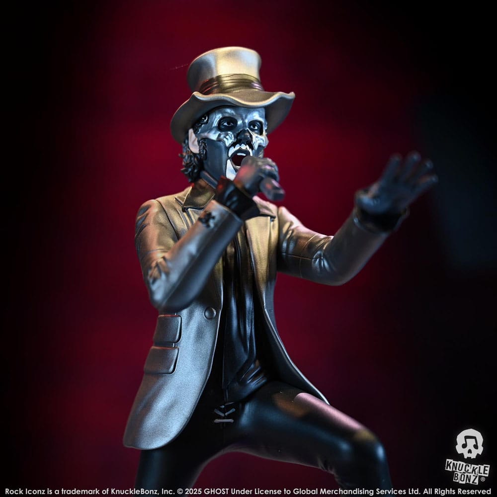 Ghost Rock Iconz Statue Papa V Perpetua Top Hat 22 cm