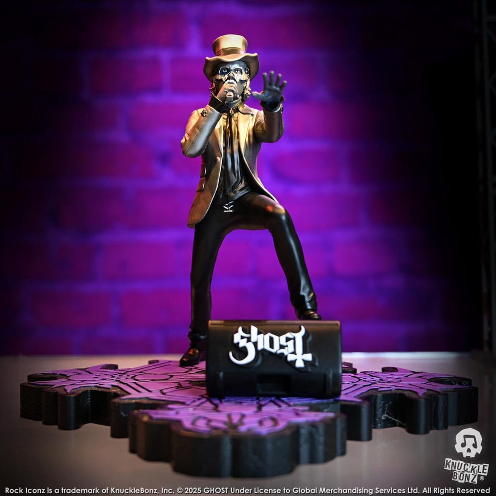 Ghost Rock Iconz Statue Papa V Perpetua Top Hat 22 cm - Damaged packaging