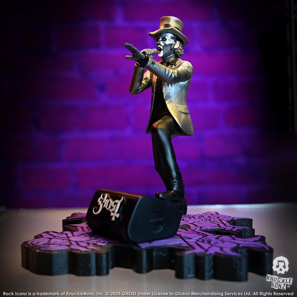 Ghost Rock Iconz Statue Papa V Perpetua Top Hat 22 cm - Damaged packaging