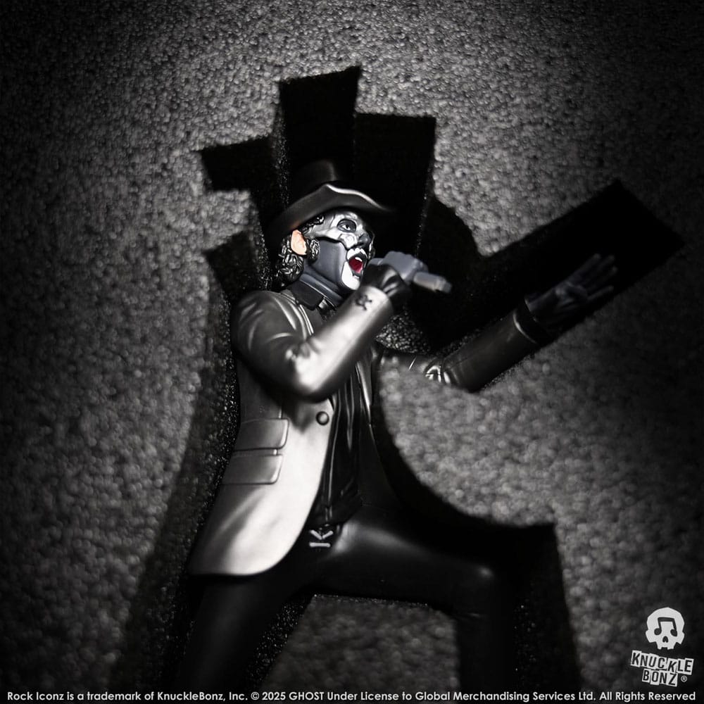 Ghost Rock Iconz Statue Papa V Perpetua Top Hat 22 cm - Damaged packaging