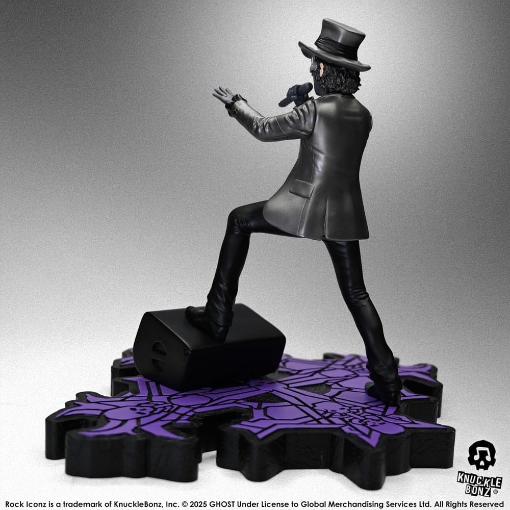 Ghost Rock Iconz Statue Papa V Perpetua Top Hat 22 cm